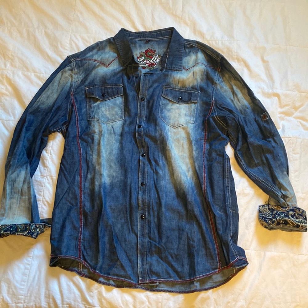 Scully snap button down shirt